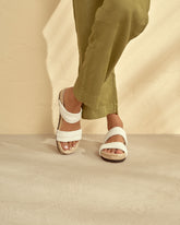Organic Hemp Two Straps Sandals - Women’s Sandals | 