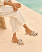 Organic Hemp Sandals With Knot - The Summer Total Look | 