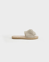 Organic Hemp Sandals With Knot - Tutte le Scarpe | 