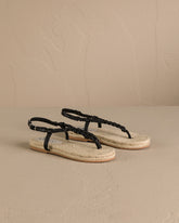 Leather Jute Sandals - All products no RTW | 