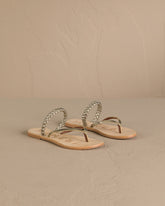 Leather Braid Thong Sandals - Collezione Donna | 