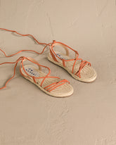 Suede Jute Sandals - Women’s New Shoes | 