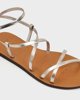 Leather Ankle Strap Sandals - Women’s Sandals | 