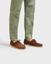 Swan Suede Boat Shoes - Men's Boat Shoes | 