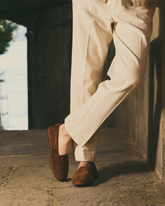 Friulane Brummel in Pelle Scamosciata - Scarpe Uomo | 