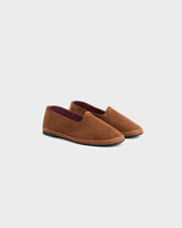 Brummel Suede Venetian Slippers - Men's Shoes | 