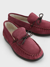 Mocassini Paradiso in Pelle Scamosciata e Faux Fur | 