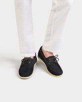 Swan Suede Boat Shoes - Men's Shoes | 