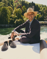 Friulane Brummel in Pelle Scamosciata - Scarpe Uomo | 