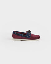 Swan Suede & Denim Boat Shoes - Women's Boat Shoes | 