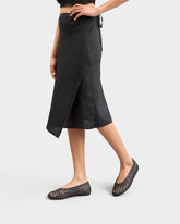 Leather Woven Ballet Flats | 