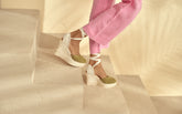 Soft Suede Heart-Shaped<br />Wedge Espadrilles - New Arrivals | 