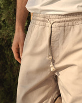 Stonewashed Cotton Venice Trousers - Private Sale | 
