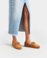 Suede Boat-Shoes - Women's Boat Shoes | 