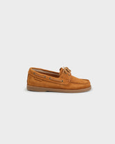 Suede Boat-Shoes - Women's Boat Shoes | 