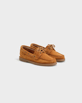 Suede Boat-Shoes - Women's Boat Shoes | 