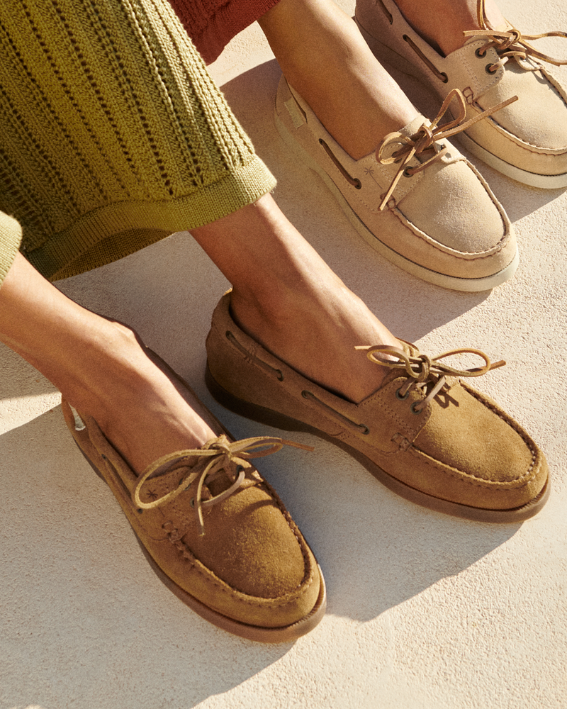 Sperry nubuck top boat shoe