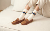 Suede With Faux Fur Moccasins - Shoes View All | 