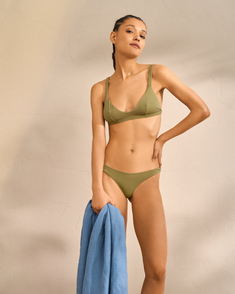 Surf Bikini - Kaki Green