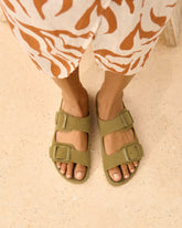 Suede Traveler Nordic Sandals - Nordic Sandals | 