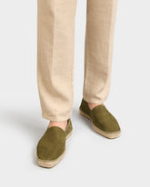 Espadrillas in Pelle Scamosciata con Punta Quadrata - Tutte le Scarpe | 