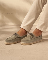 Suede Boat-Shoes Espadrilles - Special Prices|Men's Shoes | 