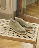 Stivaletti Espadrillas Traveler <br />in Pelle Scamosciata - Stivaletti | 