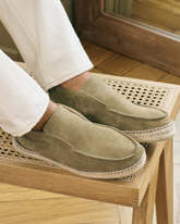 Suede Traveler Ankle Boot Espadrilles - Men's Collection | 