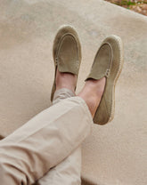 Suede Traveler Loafers Espadrilles - Men’s Shoes | 