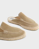 Suede Traveler Loafers Mules | 