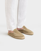 Suede Traveler Loafers Mules - Espadrilles | 