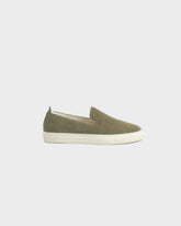 Slip-On in Pelle Scamosciata - Sneakers Uomo | 