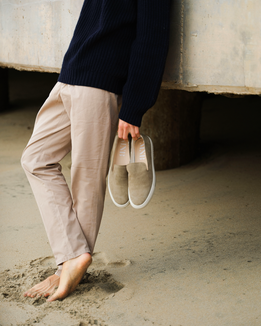 Suede Slip-On - Hamptons Forest