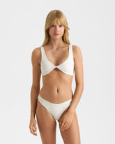 Twist-Front Bralette Bikini - Beachwear Collection | 