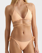 Front Tie Triangle Bikini - Beachwear Collection | 