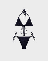 Wet Front Tie Triangle Bikini - Beachwear Collection | 