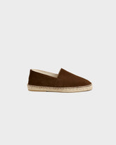 Espadrillas in Pelle Scamosciata con Punta Quadrata - Espadrillas Uomo | 