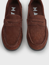 Suede Penny Loafers | 
