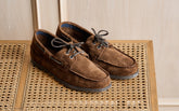 Suede Boat-Shoes - Men's Shoes | 