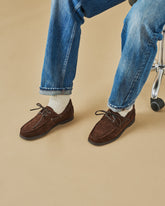 Suede Boat-Shoes - Fall Winter Collection|Shoes | 