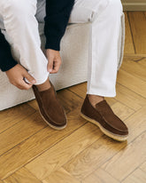 Stivaletti Espadrillas Traveler<br />in Pelle Scamosciata | 