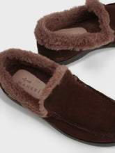 Suede Winter Moccasin Loafers - Women’s Faux Fur|Collection | 