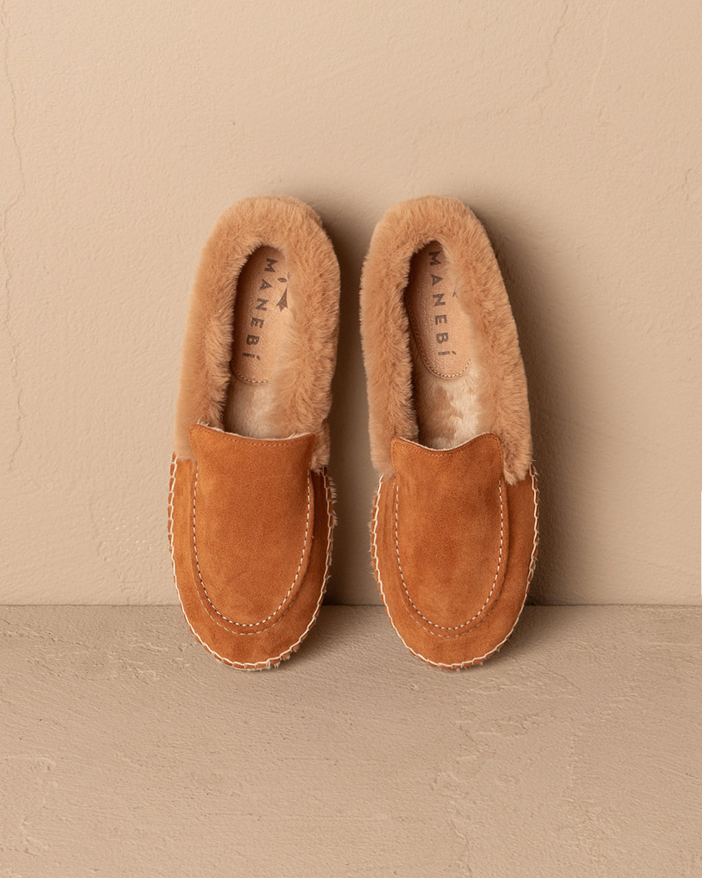 Suede With Faux Fur Loafers - Cuero