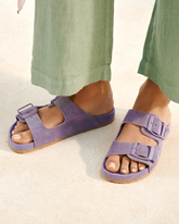 Suede Traveler Nordic Sandals - Women's Collection | 