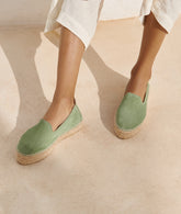 Suede Double Sole Espadrilles - All | 