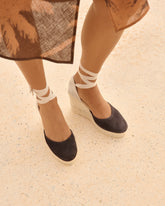 Soft Suede Wedge Espadrilles - All products no RTW | 