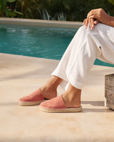 Suede Chunky Mules - Women's Espadrilles | 