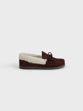 Suede Mocassins With Faux Fur - Women’s Faux Fur|Collection | 