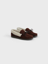 Suede Mocassins With Faux Fur - Women’s Faux Fur|Collection | 
