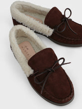 Suede Mocassins With Faux Fur - Women’s Faux Fur|Collection | 